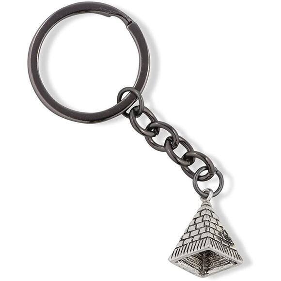 Pyramid Charm Keychain - Picture 2 of 3